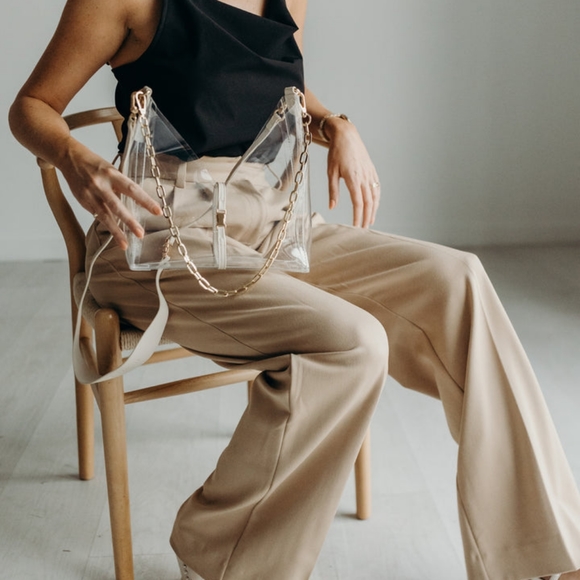 Margo Paige Clear Cut Out Crossbody Bag - Picture 4 of 4